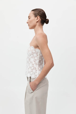 Doily Top, White