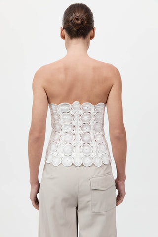 Doily Top, White