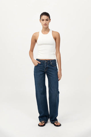 Sculpted Knit Top - Off White