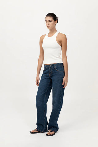 Sculpted Knit Top - Off White