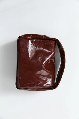 Petit Soft Satchel, Patent Liqueur