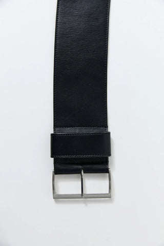 Wide Classic Belt, Black