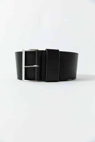 Wide Classic Belt, Black