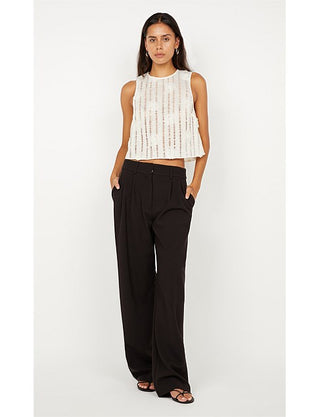 Amelie Shell Top Ivory