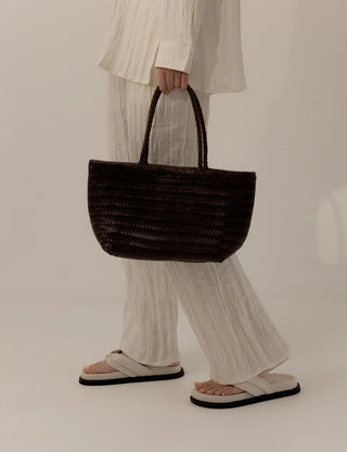 amelia woven bag, la tribe, everyday bag, staple bag, shoulder bag