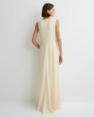 Ardea Twist Shoulder Maxi Dress
