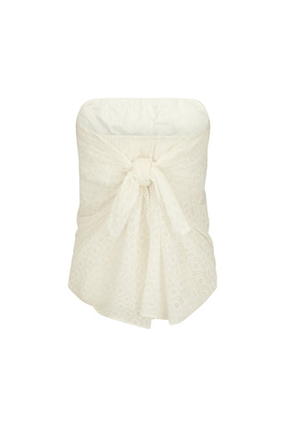 Beru Top in Silk Embroidery