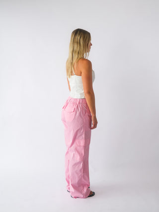 Wait For It Cargo Pant, Pink