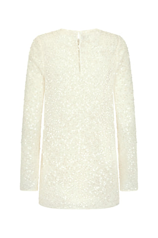 Eva Top in Sequin Knit