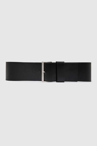 Wide Classic Belt, Black