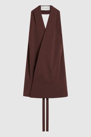 Halter Wrap Top, Liqueur