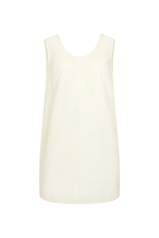 Gigi Mini Dress in Textured Cotton