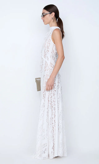 HENRIETTA HIGH NECK MAXI DRESS