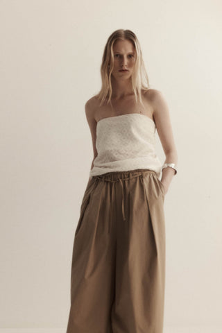 Beru Top in Silk Embroidery