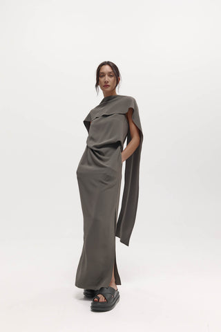Laro Dress, Grey