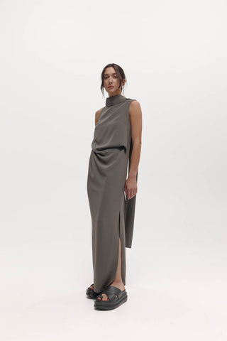 Laro Dress, Grey