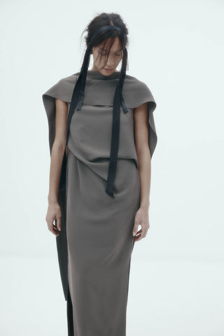 Laro Dress, Grey