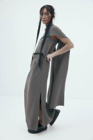 Laro Dress, Grey