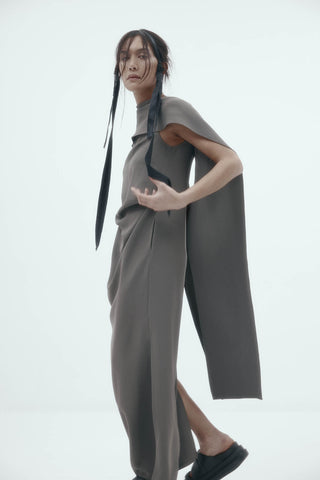 Laro Dress, Grey