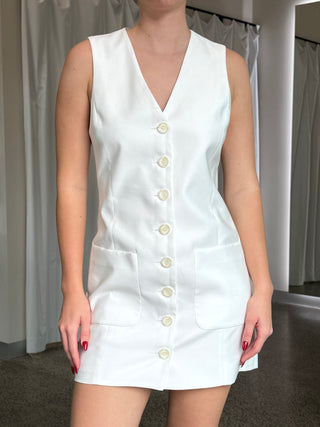 Cascade Dress, Ivory