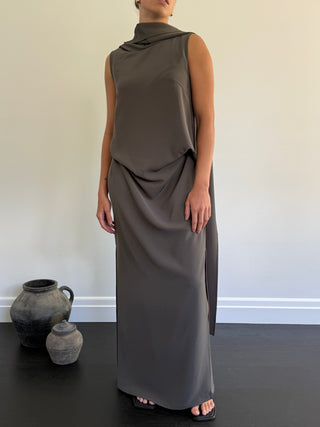 Laro Dress, Grey