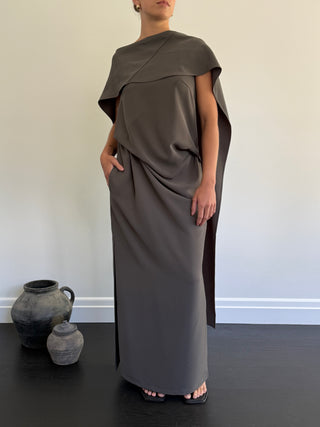 Laro Dress, Grey
