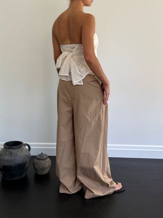 Beru Top in Silk Embroidery