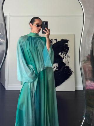 Olympia Maxi Dress Aura