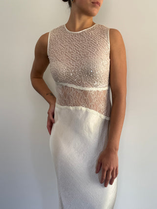 TWILIGHT FLOOR LENGTH DRESS, DAWN