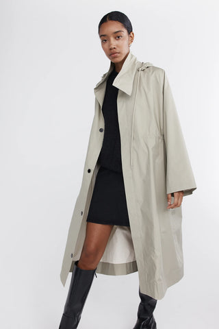 parker jacket, marle, trench coat, oversized trench coat, trench jacket, trench coat with a collar, collared jacket, rain jacket