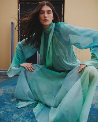 Olympia Maxi Dress Aura