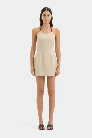 Moretti Halter Mini Dress