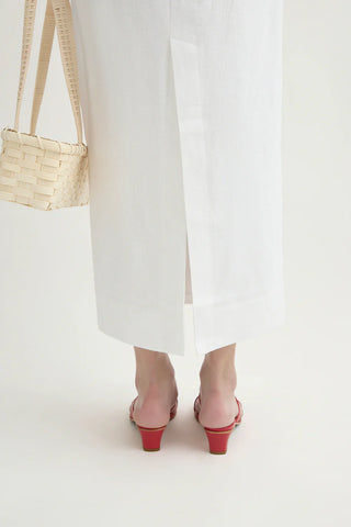 Emma Pencil Skirt, Ivory