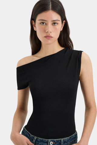 Yolanda Off Shoulder Top, Black
