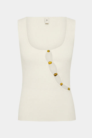 Chiara Beaded Tank