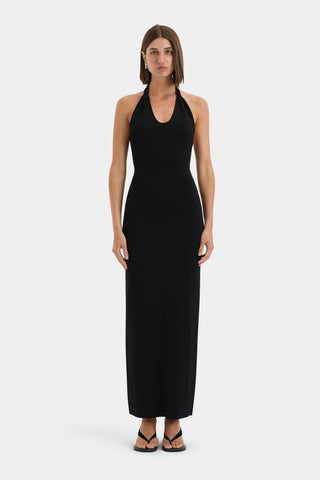 Solari Halter Twist Dress