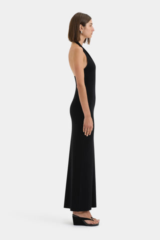 Solari Halter Twist Dress