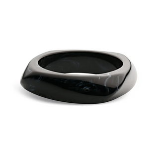 The Resin Bangle | Black