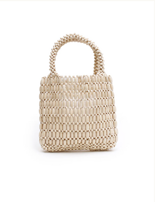 Bone Beaded Bag