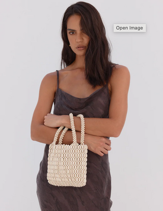 Bone Beaded Bag