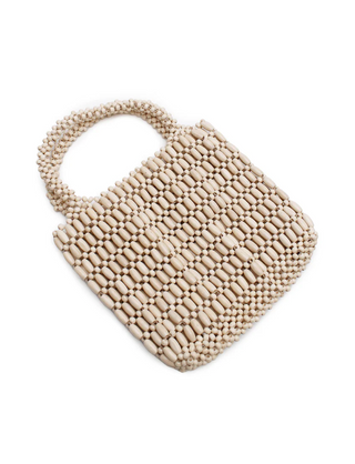 Bone Beaded Bag