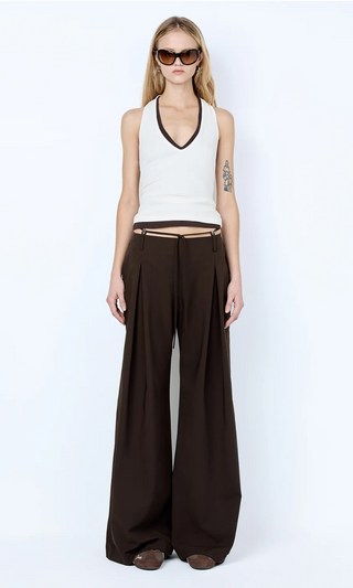 Ayla Halter Top Ivory