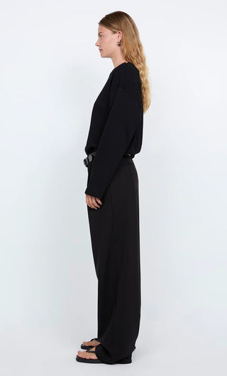 SILO LONG SLEEVE TOP - White