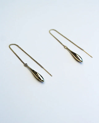 Droplet Thread: Brass 18K Gold