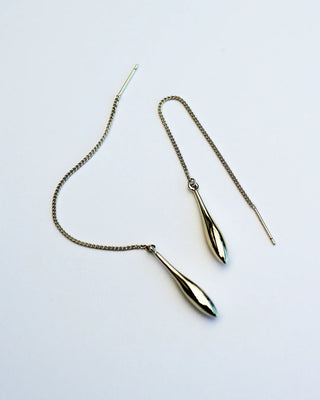 Droplet Thread: Brass 18K Gold
