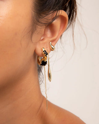 Droplet Thread: Brass 18K Gold