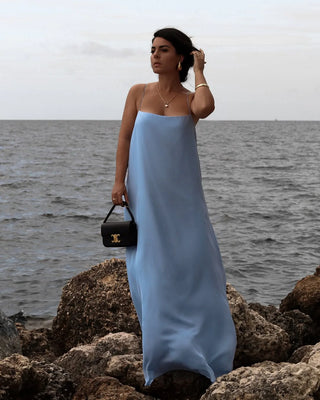 Capri Silk Chiffon Cami Dress